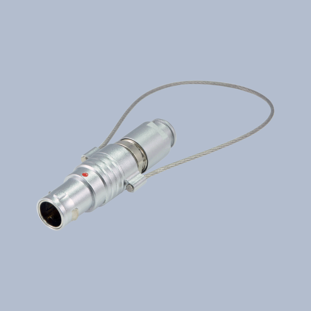 4_Metal B Straight Plug and Lanyard Release