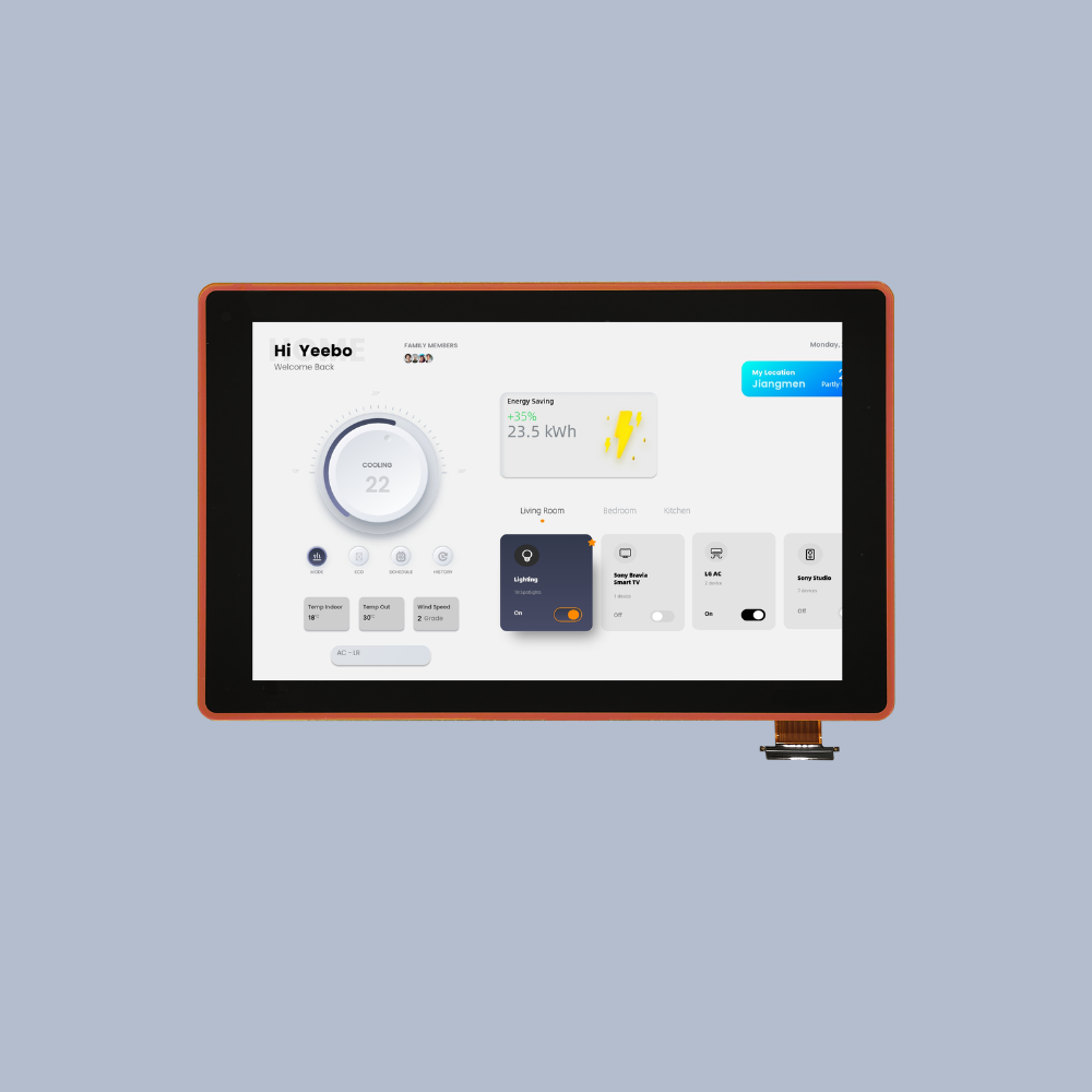 Display screens sample 7