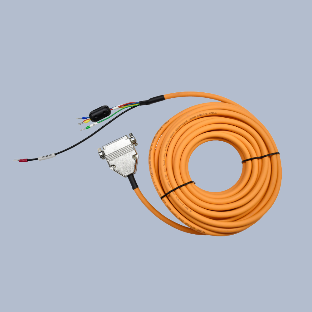 Servo power wire harness